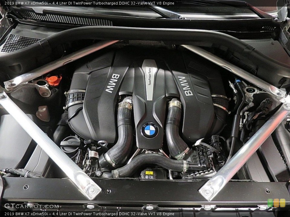 4.4 Liter DI TwinPower Turbocharged DOHC 32-Valve VVT V8 Engine for the 2019 BMW X7 #136934769