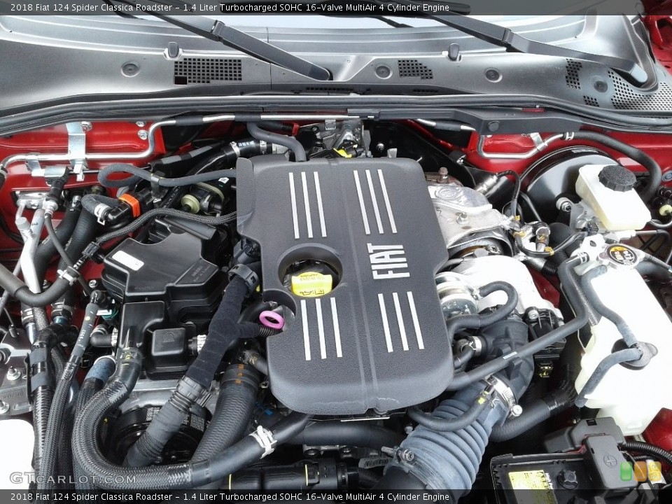 1.4 Liter Turbocharged SOHC 16-Valve MultiAir 4 Cylinder Engine for the 2018 Fiat 124 Spider #136941333