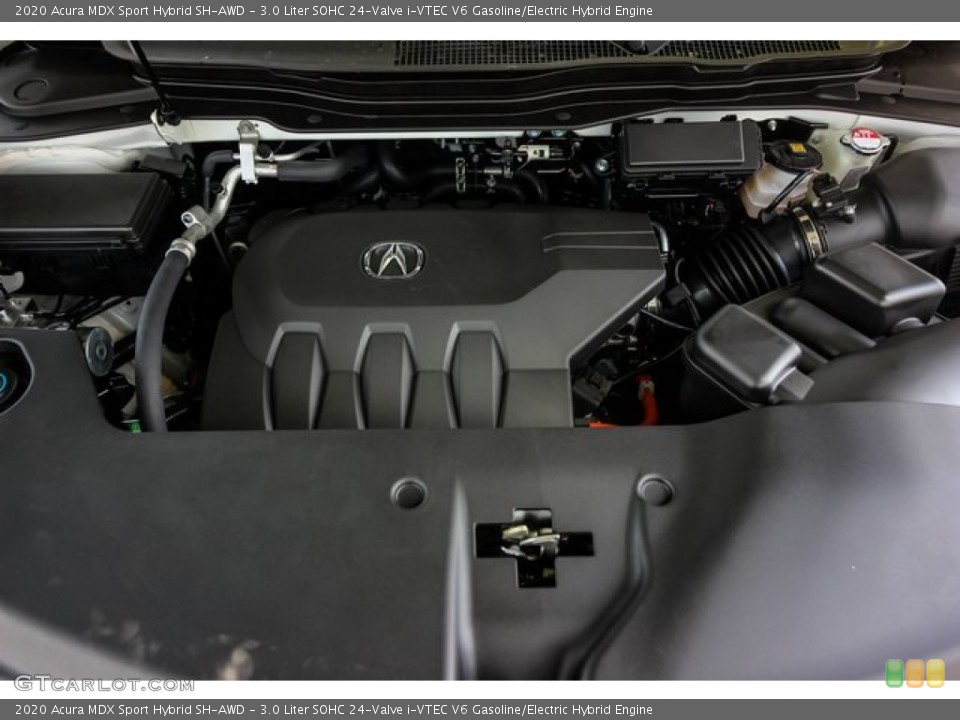 3.0 Liter SOHC 24-Valve i-VTEC V6 Gasoline/Electric Hybrid Engine for the 2020 Acura MDX #136949652