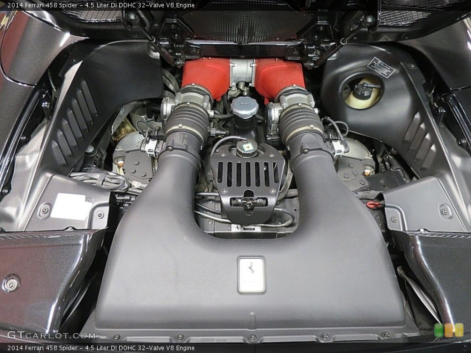 4.5 Liter DI DOHC 32-Valve V8 Engine for the 2014 Ferrari 458 #136963785