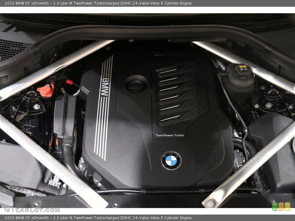 3.0 Liter M TwinPower Turbocharged DOHC 24-Valve Inline 6 Cylinder Engine for the 2020 BMW X5 #136982449
