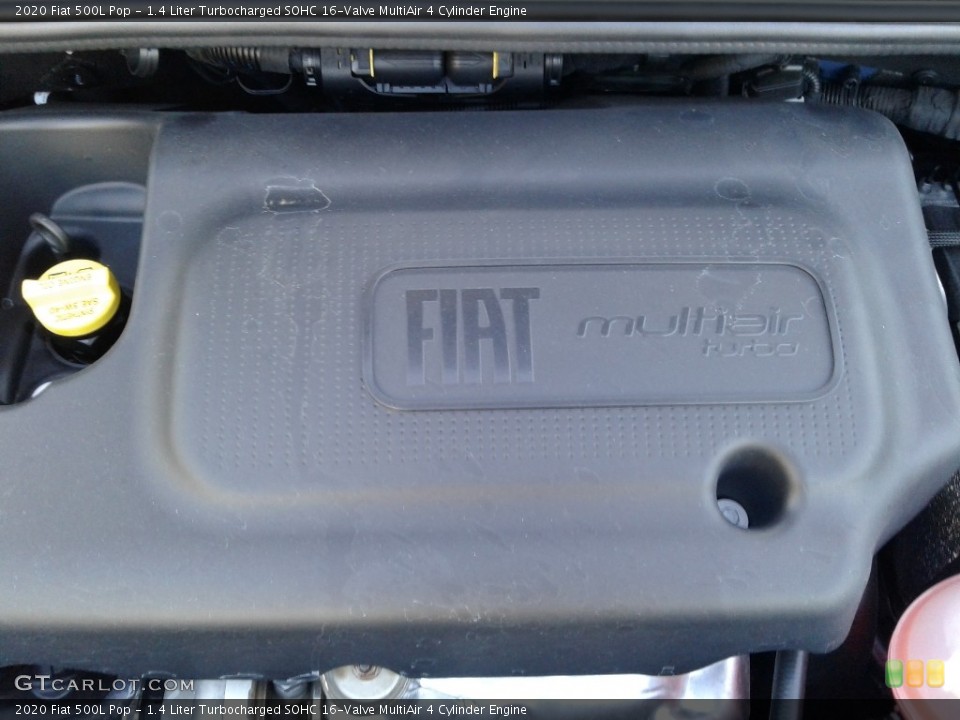 1.4 Liter Turbocharged SOHC 16-Valve MultiAir 4 Cylinder 2020 Fiat 500L Engine