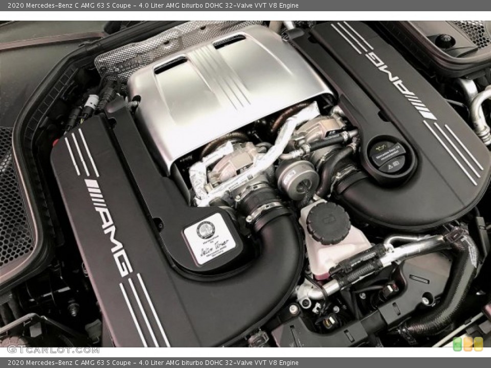 4.0 Liter AMG biturbo DOHC 32-Valve VVT V8 Engine for the 2020 Mercedes-Benz C #137030643