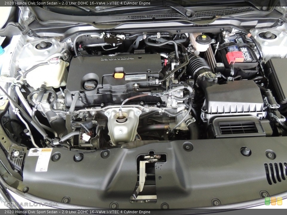2.0 Liter DOHC 16-Valve i-VTEC 4 Cylinder Engine for the 2020 Honda Civic #137079725