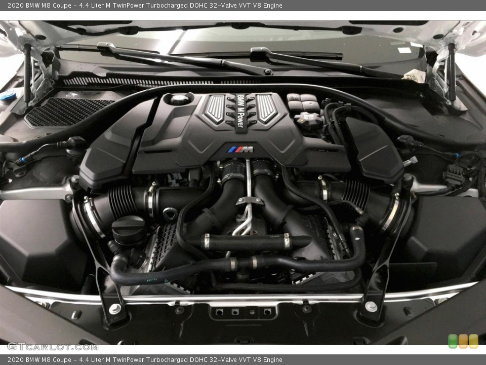 4.4 Liter M TwinPower Turbocharged DOHC 32-Valve VVT V8 Engine for the 2020 BMW M8 #137125823