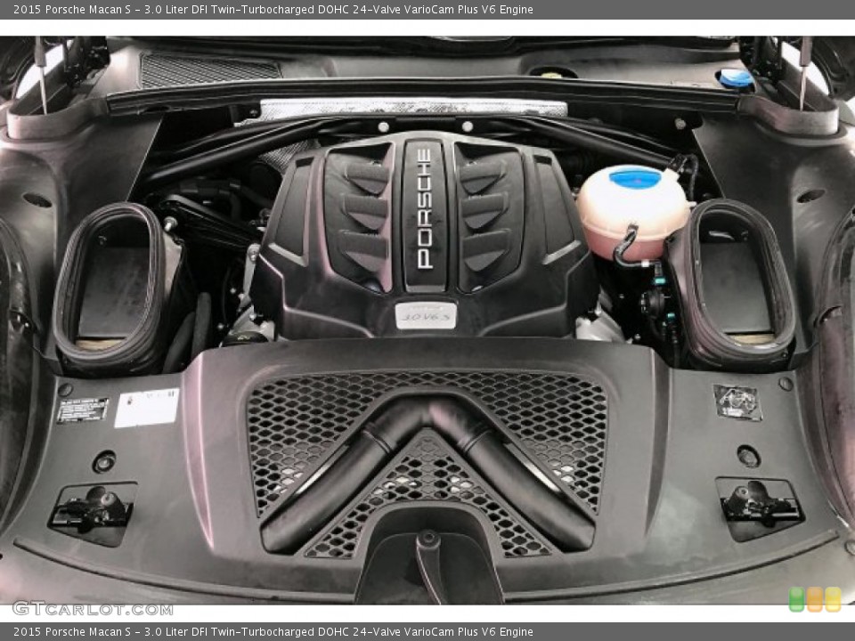 3.0 Liter DFI Twin-Turbocharged DOHC 24-Valve VarioCam Plus V6 Engine for the 2015 Porsche Macan #137223213