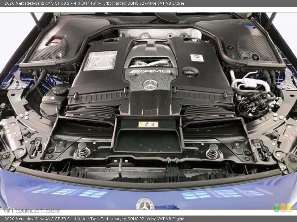 4.0 Liter Twin-Turbocharged DOHC 32-Valve VVT V8 2020 Mercedes-Benz AMG GT Engine
