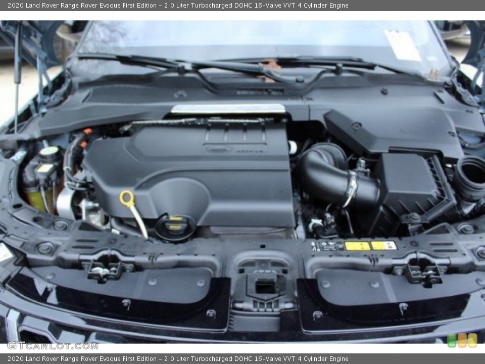 2.0 Liter Turbocharged DOHC 16-Valve VVT 4 Cylinder 2020 Land Rover Range Rover Evoque Engine