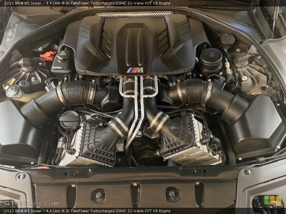 4.4 Liter M DI TwinPower Turbocharged DOHC 32-Valve VVT V8 Engine for the 2013 BMW M5 #137323583
