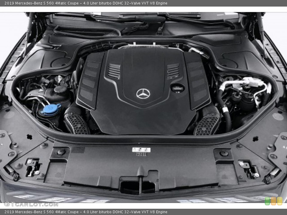 4.0 Liter biturbo DOHC 32-Valve VVT V8 Engine for the 2019 Mercedes-Benz S #137396964