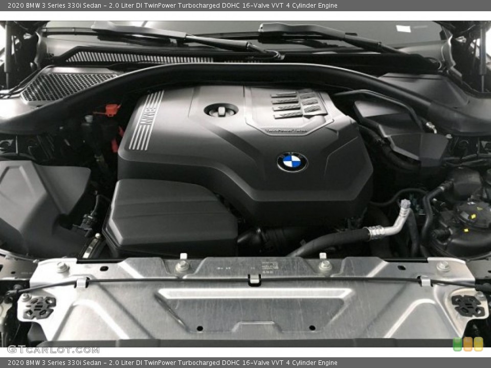 2.0 Liter DI TwinPower Turbocharged DOHC 16-Valve VVT 4 Cylinder Engine for the 2020 BMW 3 Series #137453681