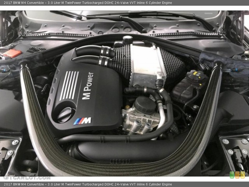 3.0 Liter M TwinPower Turbocharged DOHC 24-Valve VVT Inline 6 Cylinder Engine for the 2017 BMW M4 #137535268
