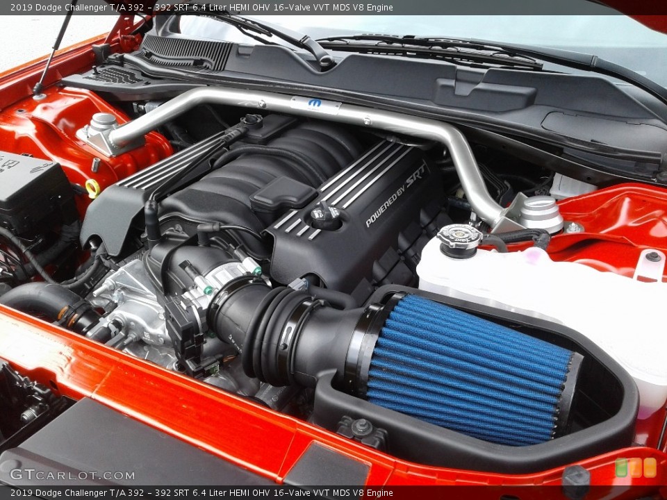 392 SRT 6.4 Liter HEMI OHV 16-Valve VVT MDS V8 Engine for the 2019 Dodge Challenger #137572480