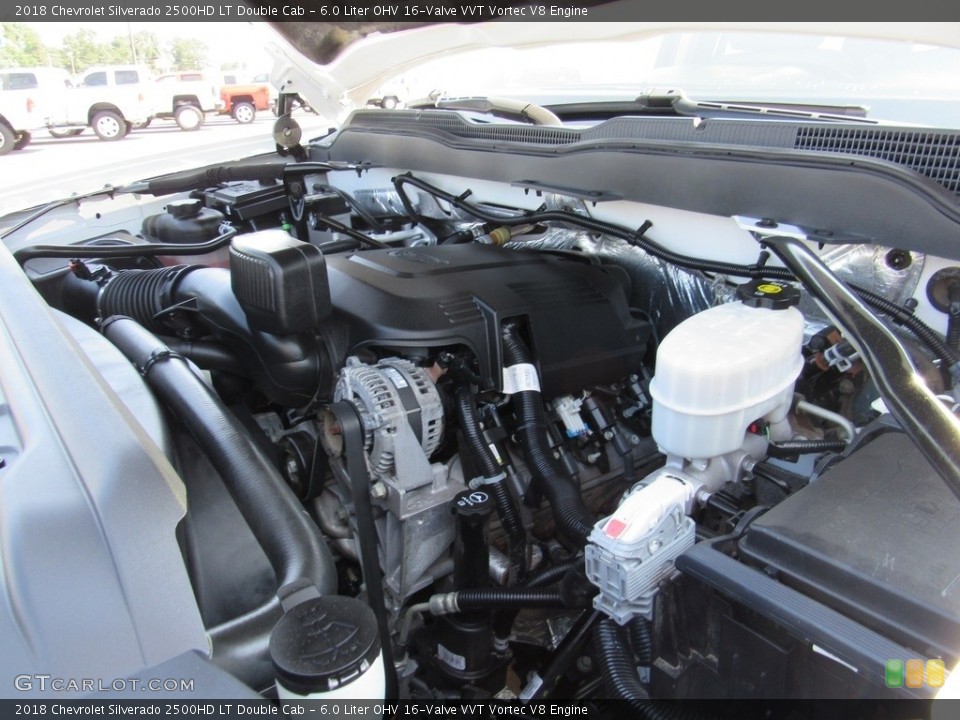 6.0 Liter OHV 16-Valve VVT Vortec V8 Engine for the 2018 Chevrolet Silverado 2500HD #138210810
