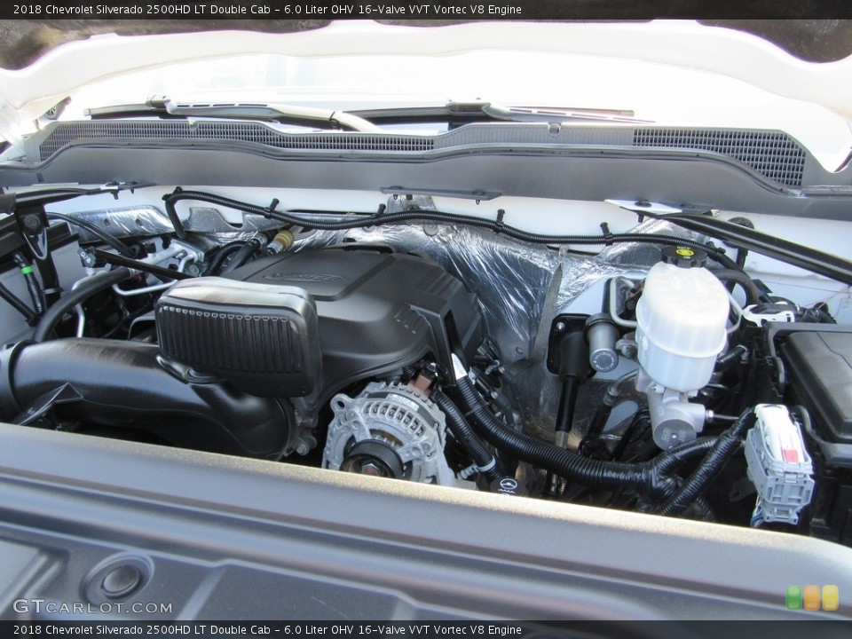 6.0 Liter OHV 16-Valve VVT Vortec V8 Engine for the 2018 Chevrolet Silverado 2500HD #138210867