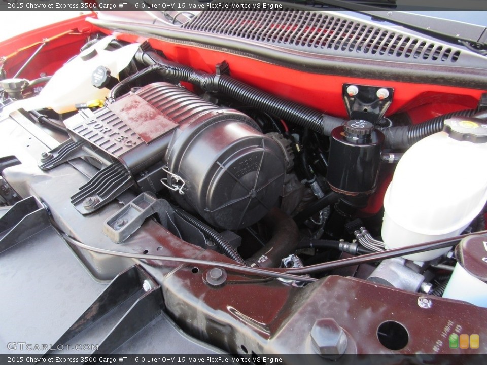 6.0 Liter OHV 16-Valve FlexFuel Vortec V8 Engine for the 2015 Chevrolet Express #138245891