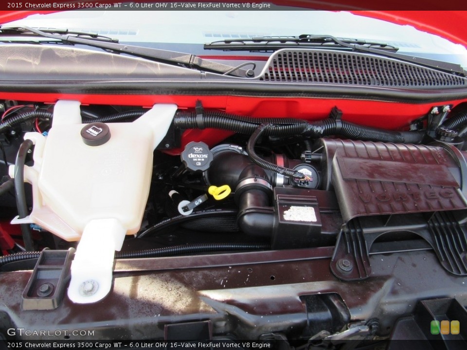 6.0 Liter OHV 16-Valve FlexFuel Vortec V8 Engine for the 2015 Chevrolet Express #138245924