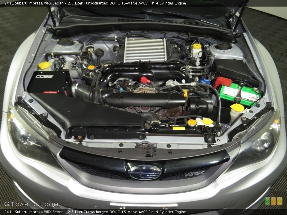 2.5 Liter Turbocharged DOHC 16-Valve AVCS Flat 4 Cylinder Engine for the 2011 Subaru Impreza #138250895