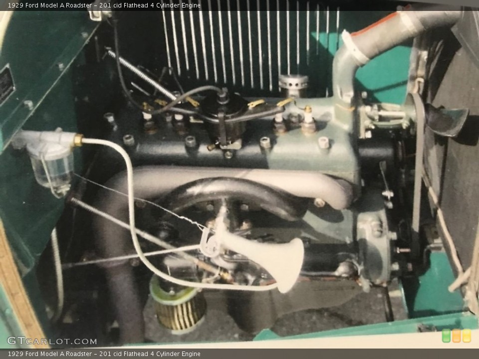 201 cid Flathead 4 Cylinder 1929 Ford Model A Engine
