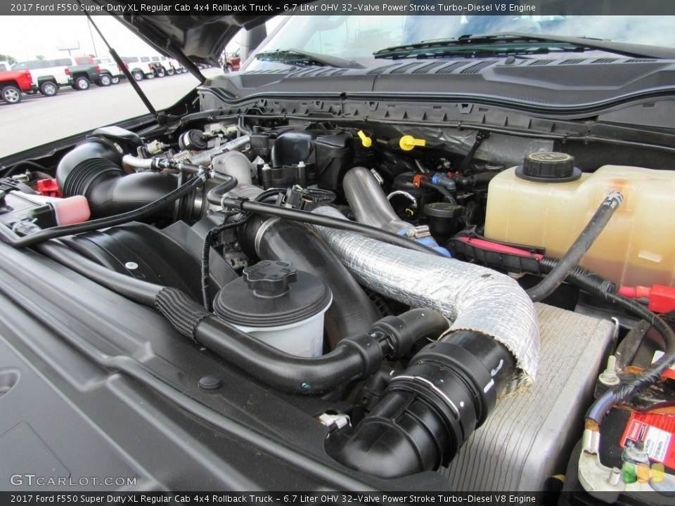 6.7 Liter OHV 32-Valve Power Stroke Turbo-Diesel V8 Engine for the 2017 Ford F550 Super Duty #138280214