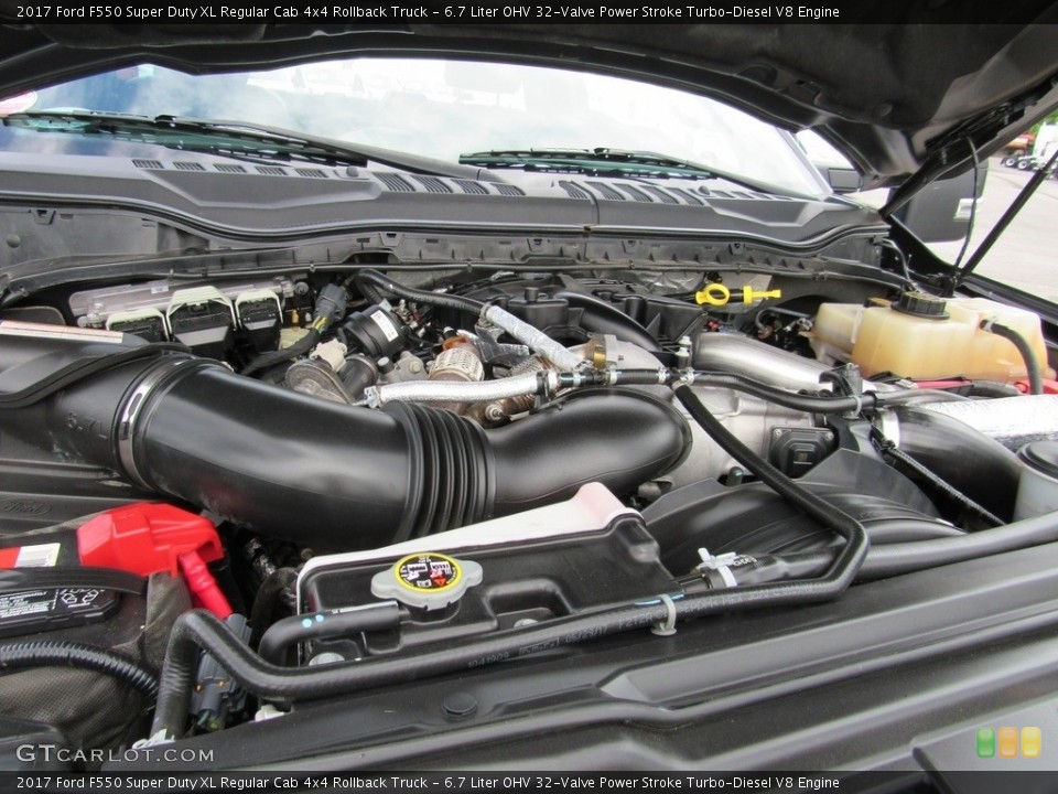 6.7 Liter OHV 32-Valve Power Stroke Turbo-Diesel V8 Engine for the 2017 Ford F550 Super Duty #138280229