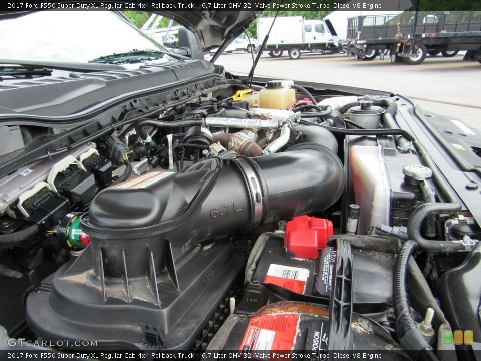 6.7 Liter OHV 32-Valve Power Stroke Turbo-Diesel V8 Engine for the 2017 Ford F550 Super Duty #138280244