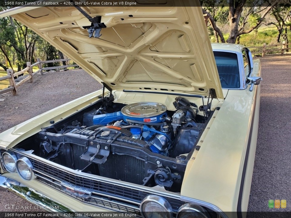 428ci OHV 16-Valve Cobra Jet V8 Engine for the 1968 Ford Torino #138281123