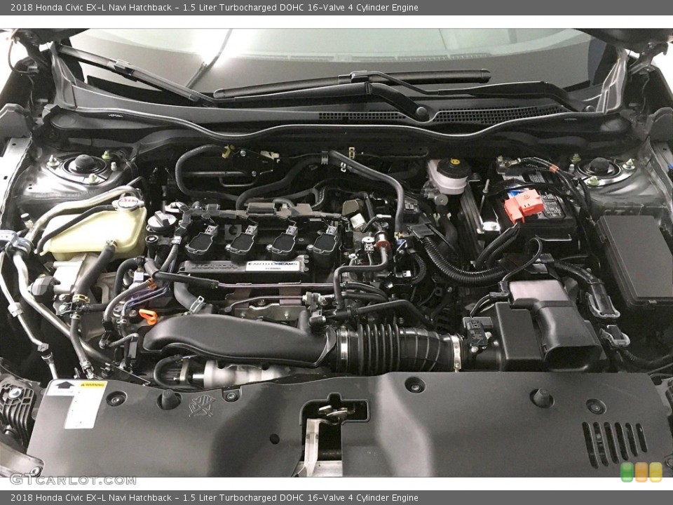 1.5 Liter Turbocharged DOHC 16-Valve 4 Cylinder Engine for the 2018 Honda Civic #138286023