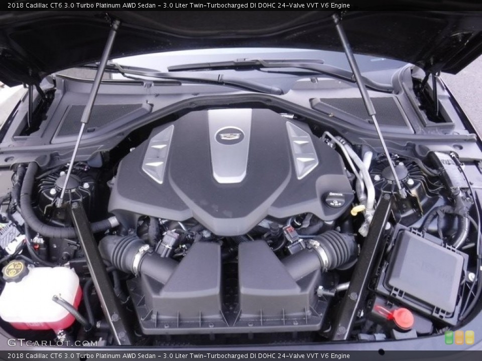 3.0 Liter Twin-Turbocharged DI DOHC 24-Valve VVT V6 Engine for the 2018 Cadillac CT6 #138286134