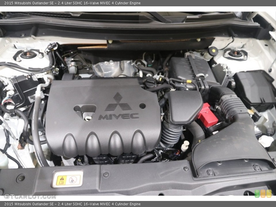 2.4 Liter SOHC 16-Valve MIVEC 4 Cylinder 2015 Mitsubishi Outlander Engine