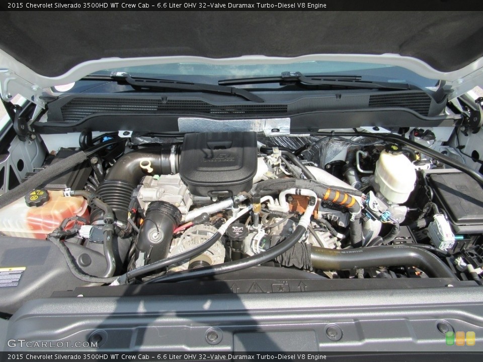 6.6 Liter OHV 32-Valve Duramax Turbo-Diesel V8 Engine for the 2015 Chevrolet Silverado 3500HD #138308965