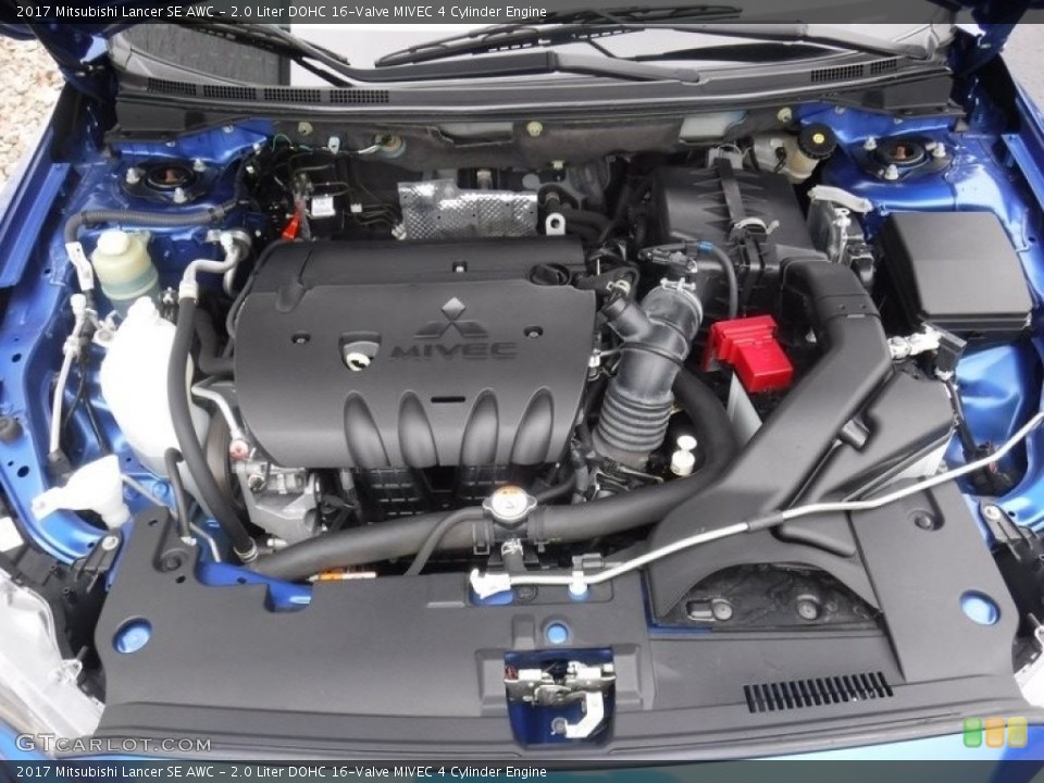 2.0 Liter DOHC 16-Valve MIVEC 4 Cylinder Engine for the 2017 Mitsubishi Lancer #138309550