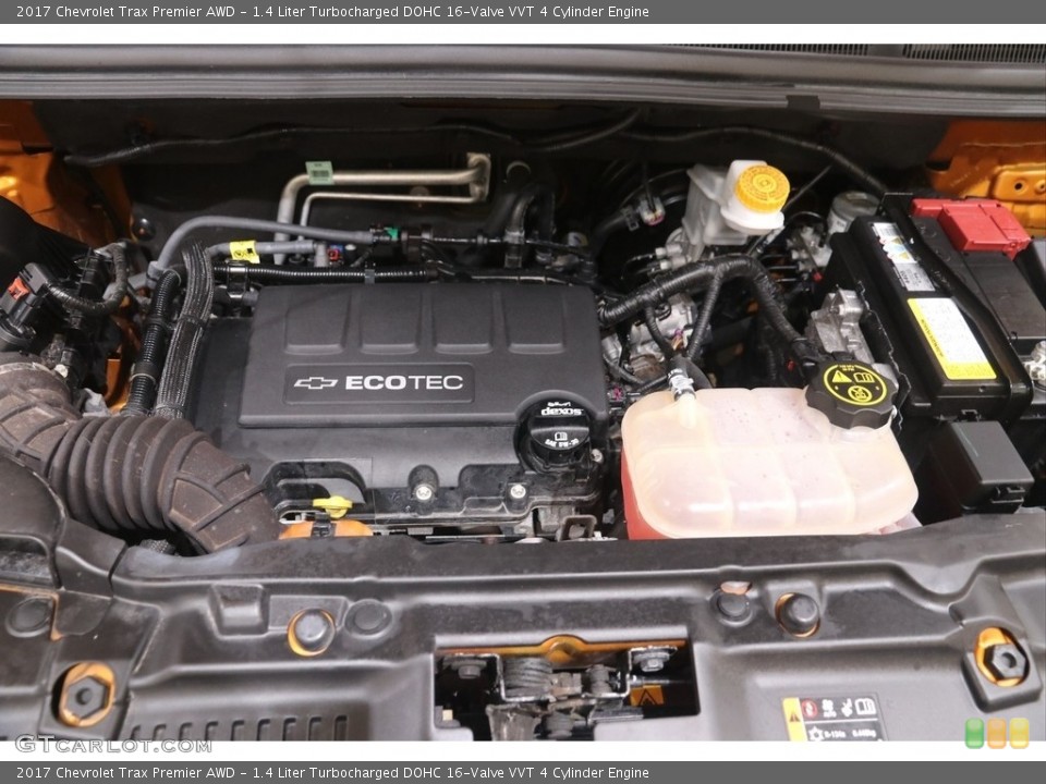 1.4 Liter Turbocharged DOHC 16-Valve VVT 4 Cylinder Engine for the 2017 Chevrolet Trax #138317068