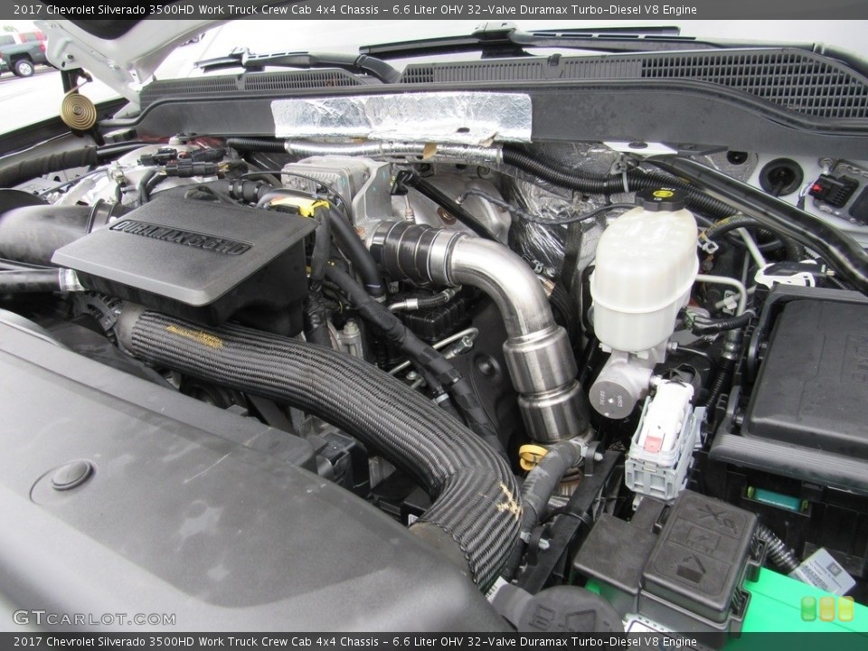 6.6 Liter OHV 32-Valve Duramax Turbo-Diesel V8 Engine for the 2017 Chevrolet Silverado 3500HD #138351135