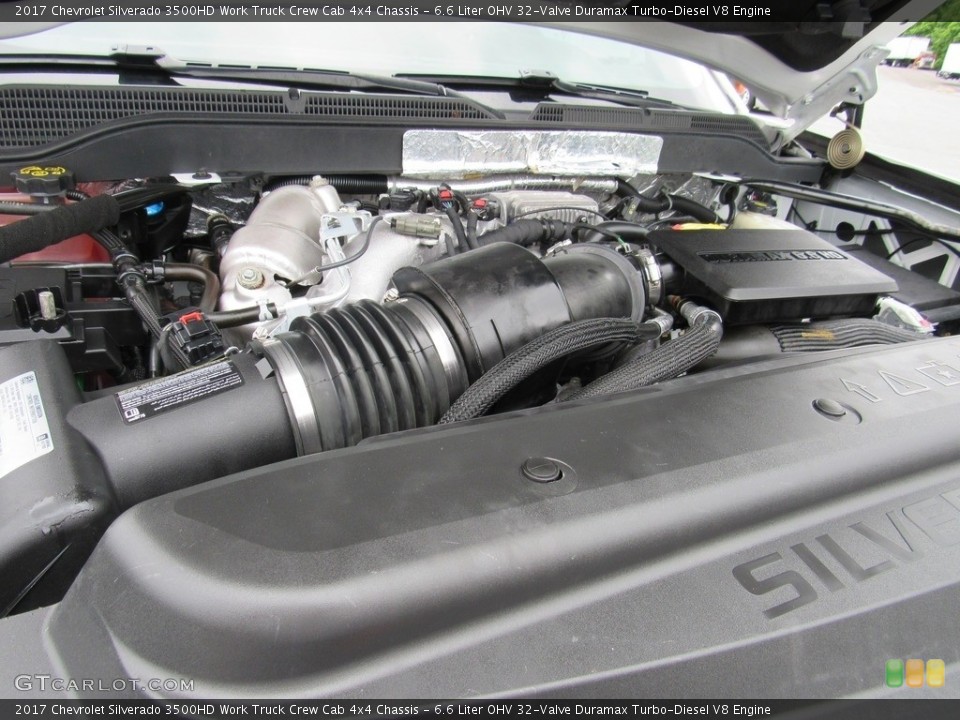 6.6 Liter OHV 32-Valve Duramax Turbo-Diesel V8 Engine for the 2017 Chevrolet Silverado 3500HD #138351159