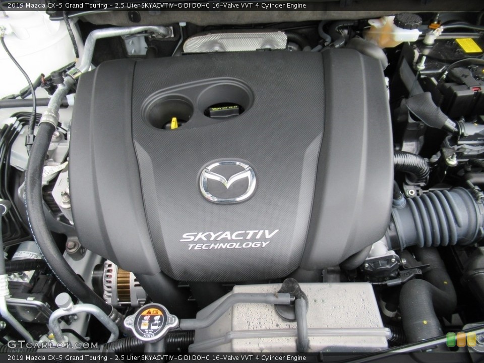 2.5 Liter SKYACVTIV-G DI DOHC 16-Valve VVT 4 Cylinder 2019 Mazda CX-5 Engine