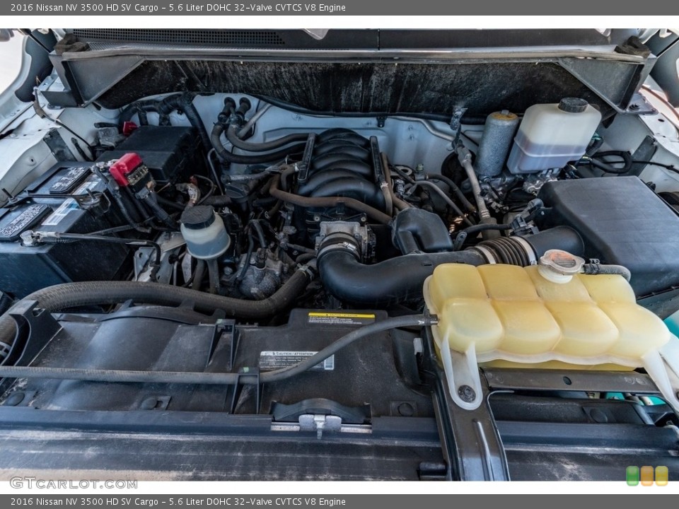 5.6 Liter DOHC 32-Valve CVTCS V8 Engine for the 2016 Nissan NV #138367133