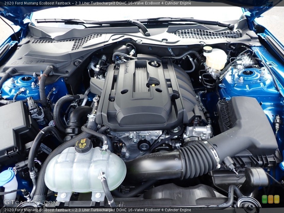 2.3 Liter Turbocharged DOHC 16-Valve EcoBoost 4 Cylinder Engine for the 2020 Ford Mustang #138379939