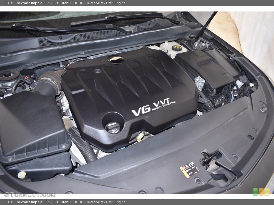 3.6 Liter DI DOHC 24-Valve VVT V6 2016 Chevrolet Impala Engine