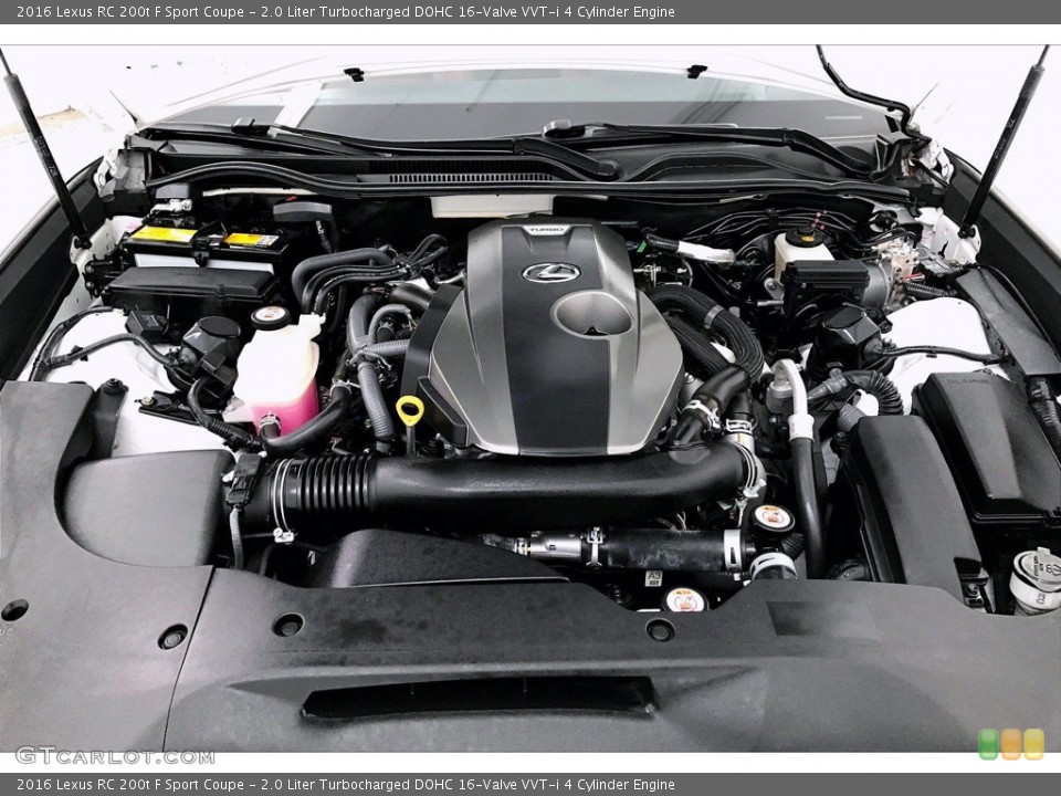 2.0 Liter Turbocharged DOHC 16-Valve VVT-i 4 Cylinder Engine for the 2016 Lexus RC #138396496