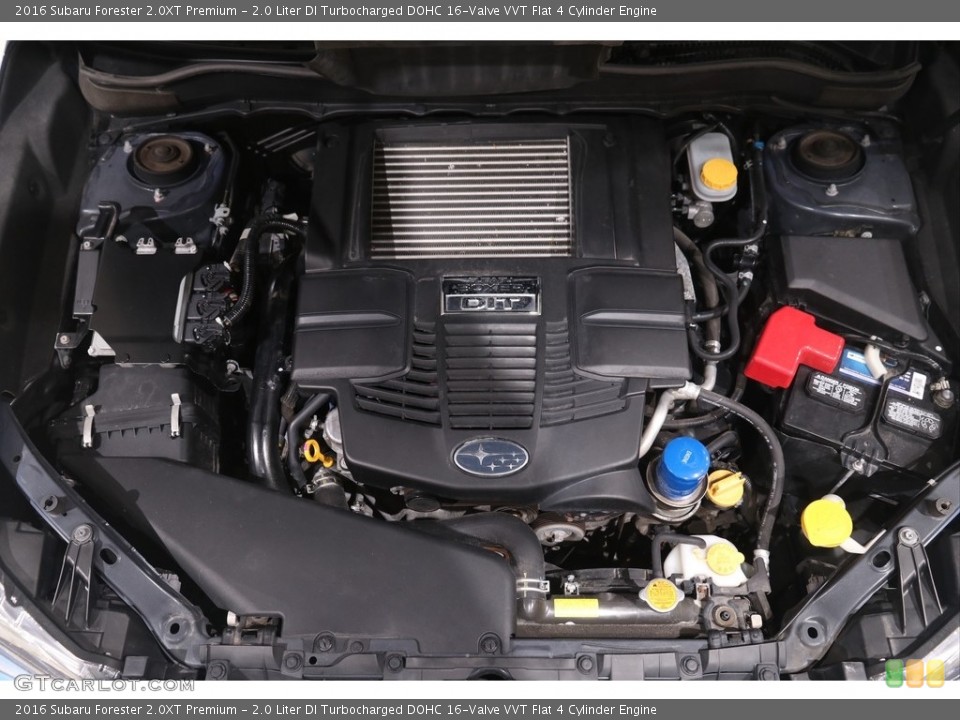2.0 Liter DI Turbocharged DOHC 16-Valve VVT Flat 4 Cylinder 2016 Subaru Forester Engine