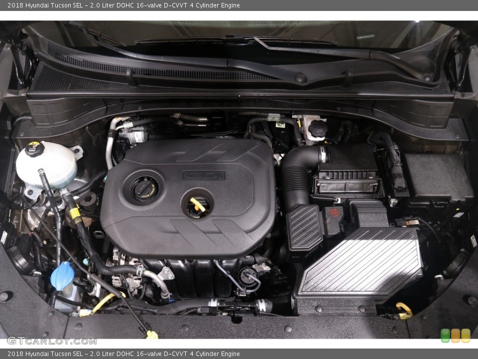 2.0 Liter DOHC 16-valve D-CVVT 4 Cylinder Engine for the 2018 Hyundai Tucson #138464195