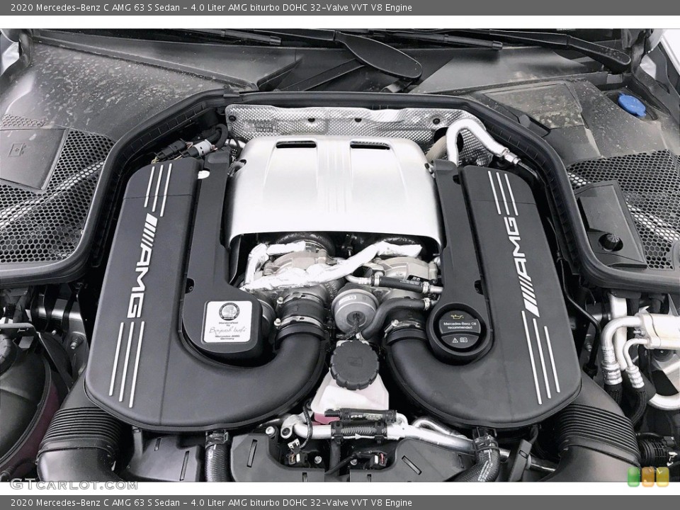 4.0 Liter AMG biturbo DOHC 32-Valve VVT V8 Engine for the 2020 Mercedes-Benz C #138479358