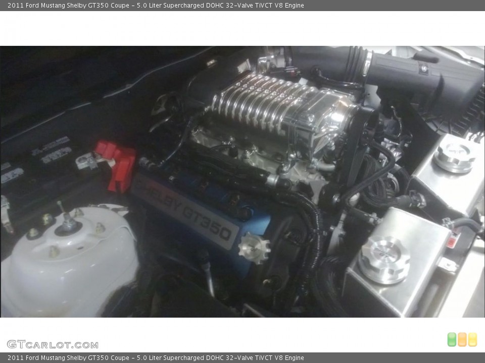 5.0 Liter Supercharged DOHC 32-Valve TiVCT V8 Engine for the 2011 Ford Mustang #138490701