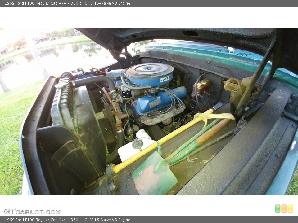 360 ci. OHV 16-Valve V8 Engine for the 1969 Ford F100 #138495645