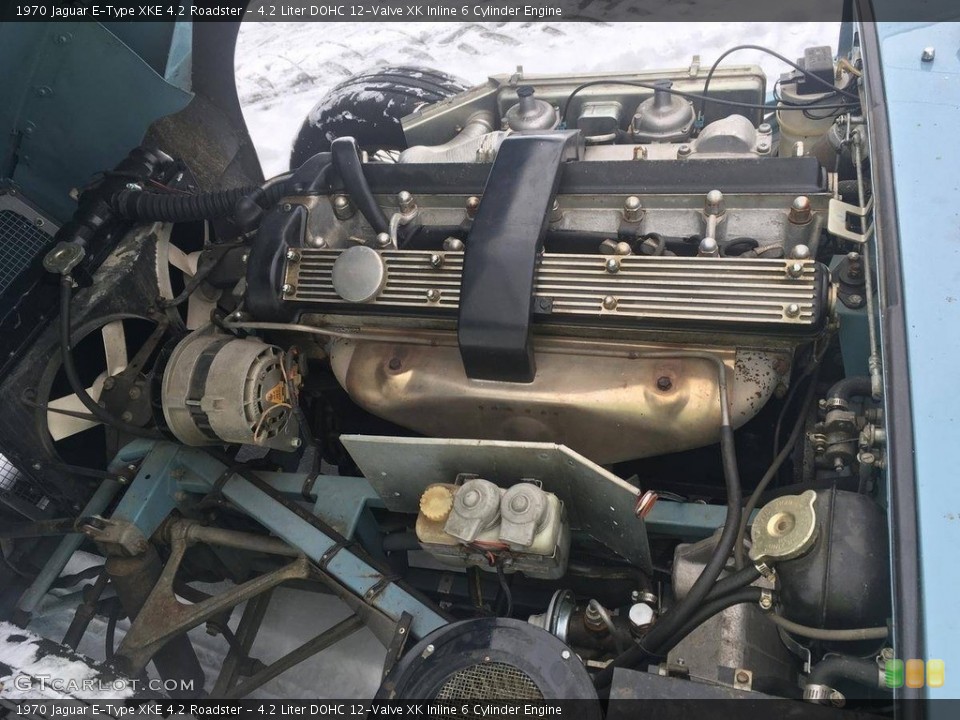 4.2 Liter DOHC 12-Valve XK Inline 6 Cylinder Engine for the 1970 Jaguar E-Type #138497046