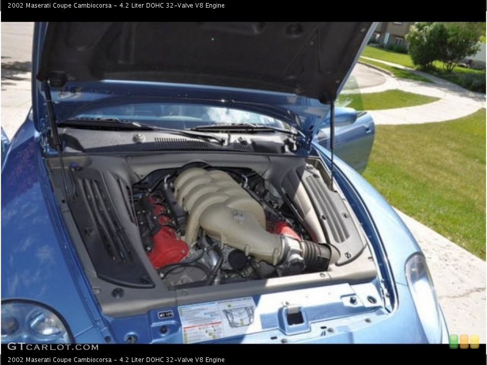 4.2 Liter DOHC 32-Valve V8 2002 Maserati Coupe Engine