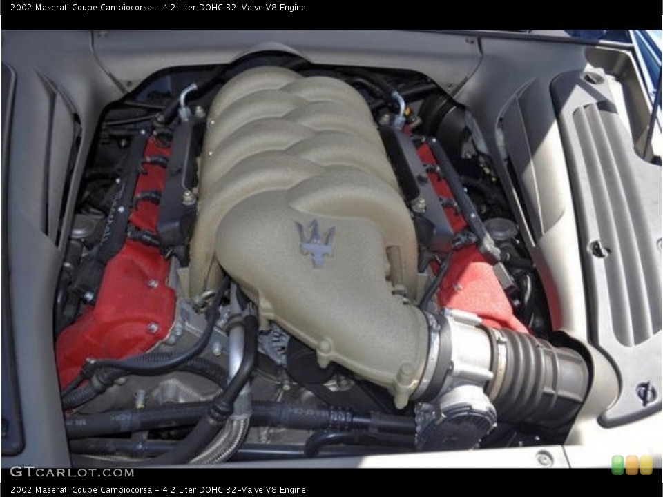 4.2 Liter DOHC 32-Valve V8 Engine for the 2002 Maserati Coupe #138501828