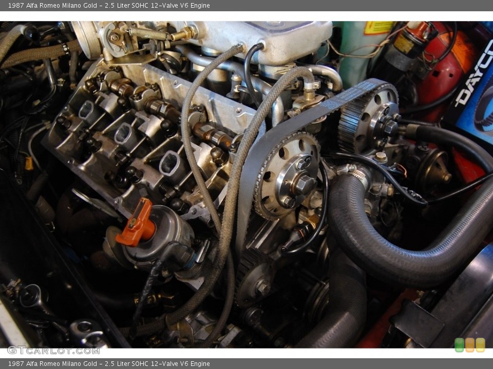 2.5 Liter SOHC 12-Valve V6 Engine for the 1987 Alfa Romeo Milano #138507204