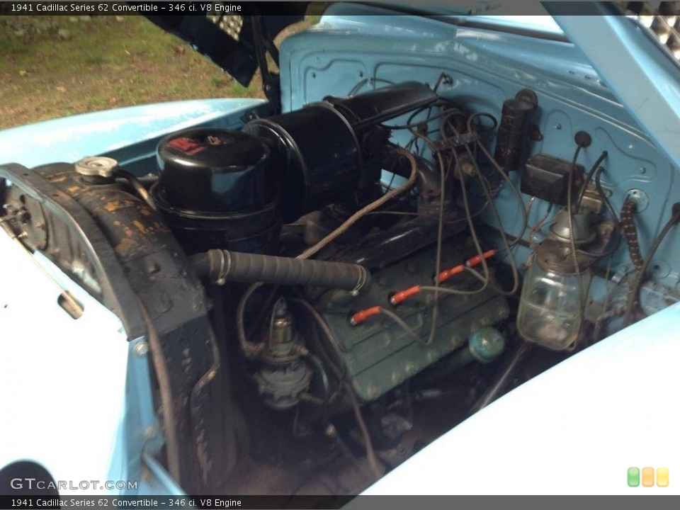 346 ci. V8 1941 Cadillac Series 62 Engine